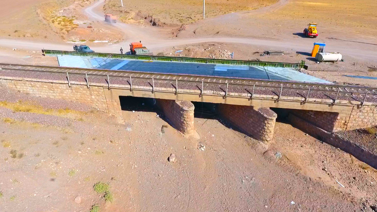 عملیات اجرایی خط دوم قطعه دوم راه آهن قزوین ـ زنجان