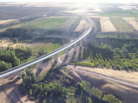  construction of Lot3 Mianeh - Bostanabad - Tabriz railway project
